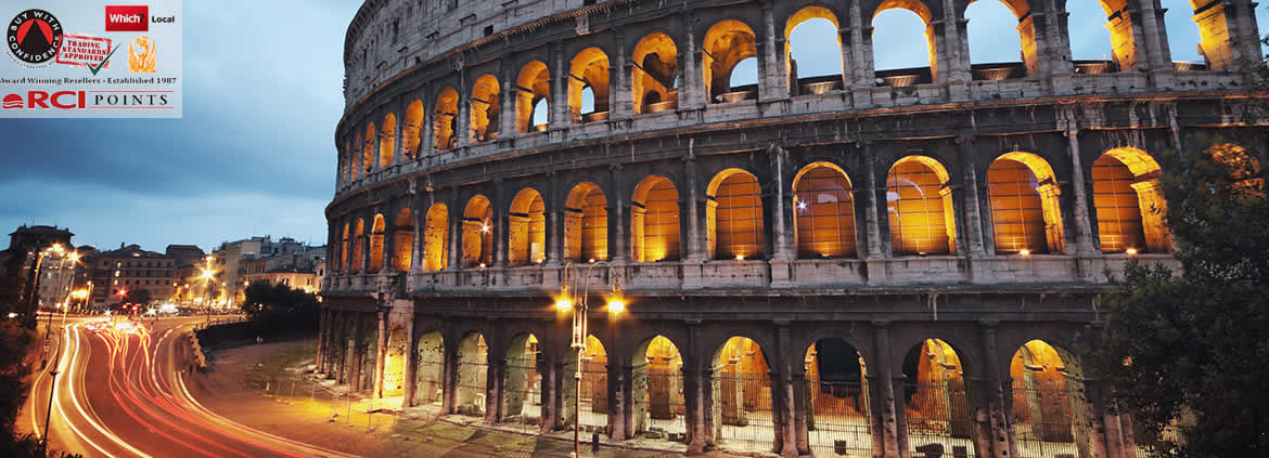 Buy RCI Points and visit Rome in style from just 17,750 Points for 4 people